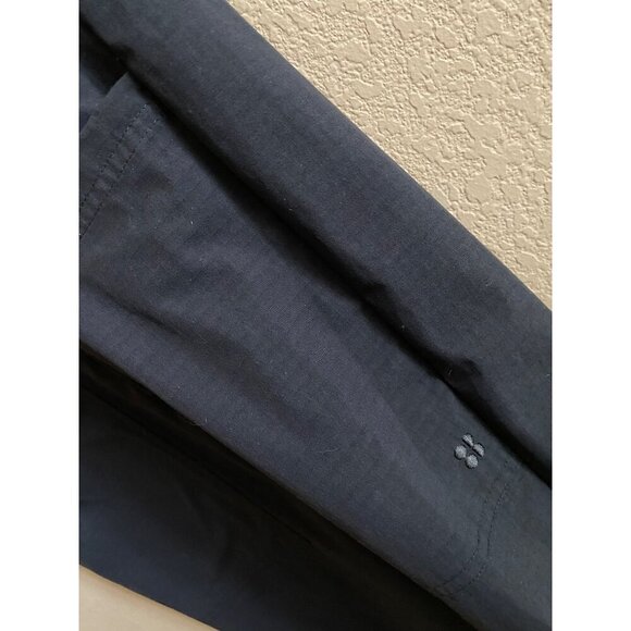 sweaty betty agile boiler suit utility jumpsuit sz small black short sleeve - Picture 6 of 7